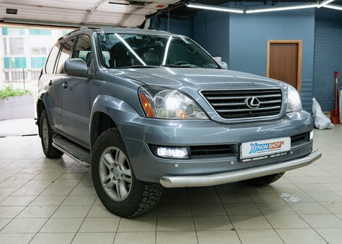 Замен ламп Lexus GX470 (2003) на новые LED-лампы