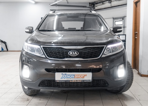 Какие лампы выбрать для ПТФ KIA Sorento II рестайлинг