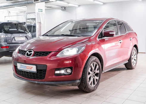 Замена ксеноновых ламп Мазда СХ7 / Mazda CX7