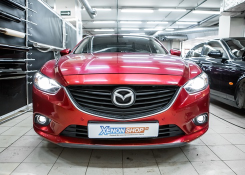 Замена противотуманных модулей Мазда 6 / Mazda 6