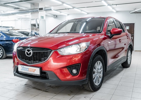 Замена ксеноновых ламп Мазда СХ5 / Mazda CX5