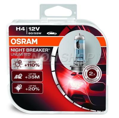 H4 Osram Night Breaker Unlimited