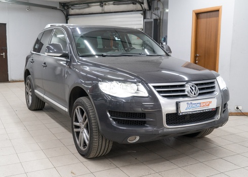 Замена линз и стекол фар Volkswagen Touareg I (2007)