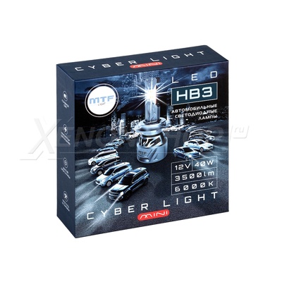 HB3 MTF-Light Cyber Light MINI 6000К