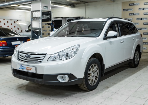 Замена ксеноновых линз Субару Аутбек / Subaru Outback