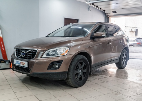 Тонирование задних стекол Volvo XC70