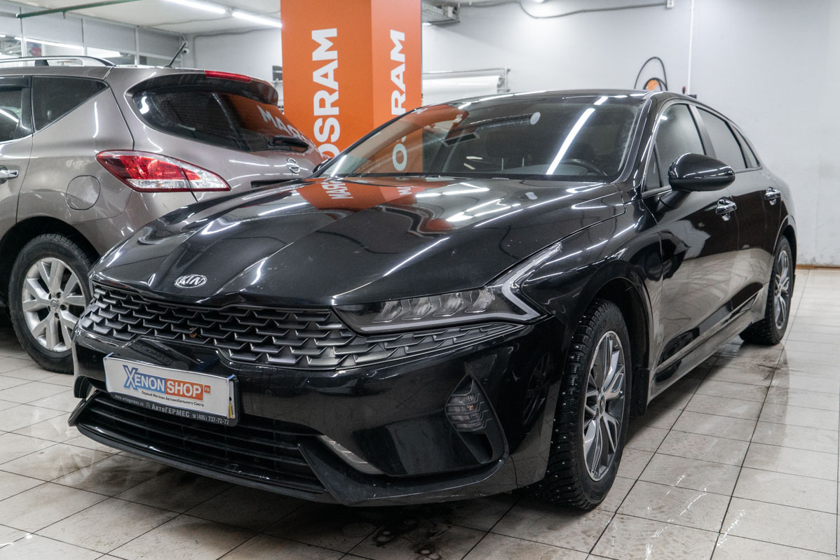 Устранение запотевания фары КИА К5 (KIA K5) 2021 - Установка КсенонШоп ...
