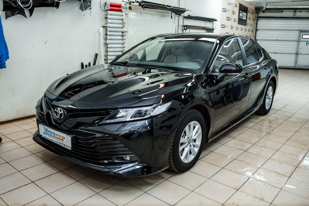 Тонировка задних стёкол Toyota Camry V70