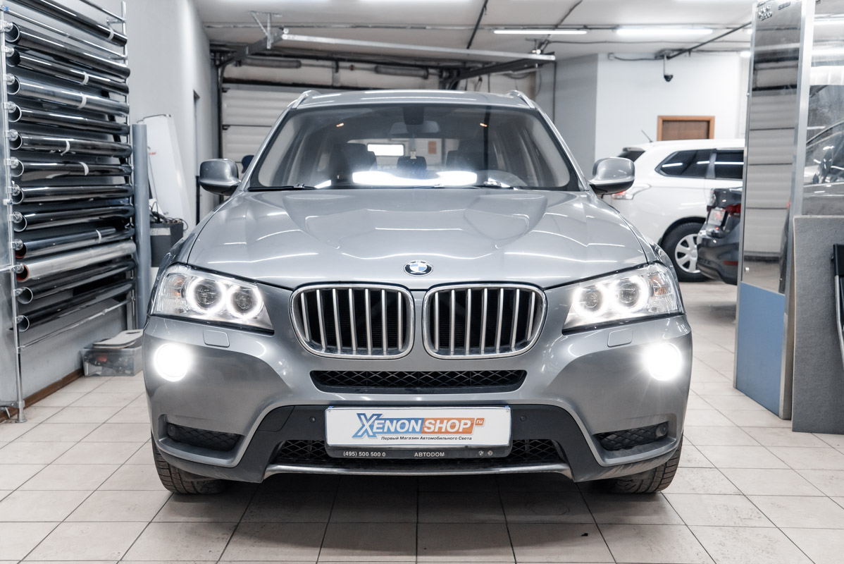 Запотевают фары bmw x3 f25