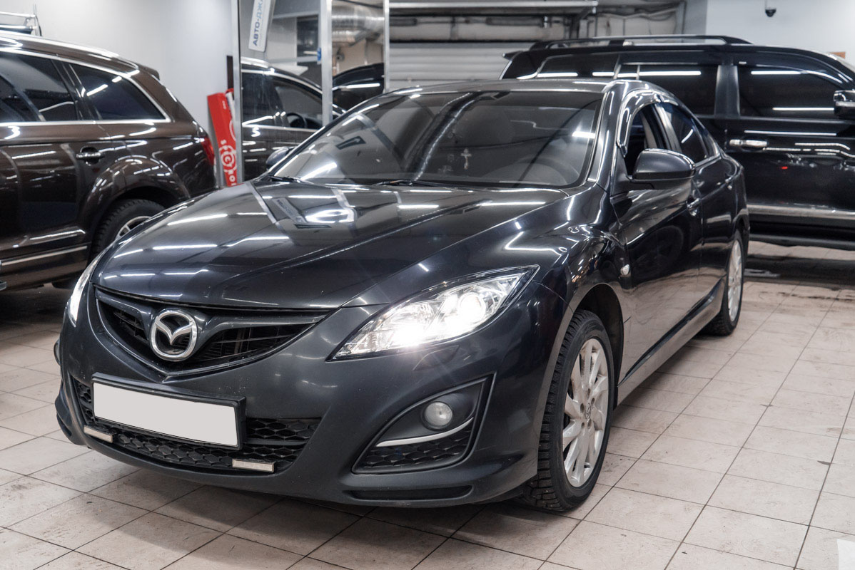 Замена линз и стекол фар Mazda 6