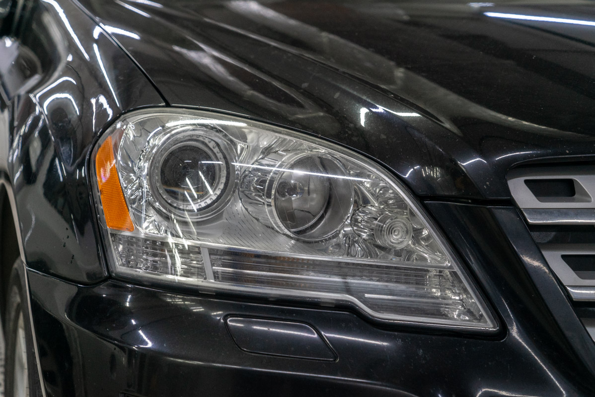 Бронирование фар Мерседес Бенц МЛ350 (Mercedes-Benz ML350 W164) 2008 ...