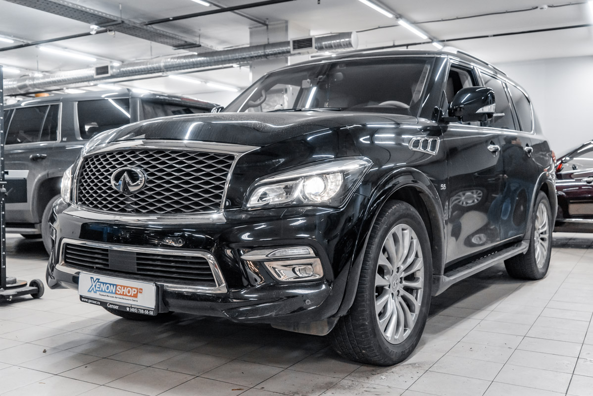 Увеличение мощности infiniti qx80