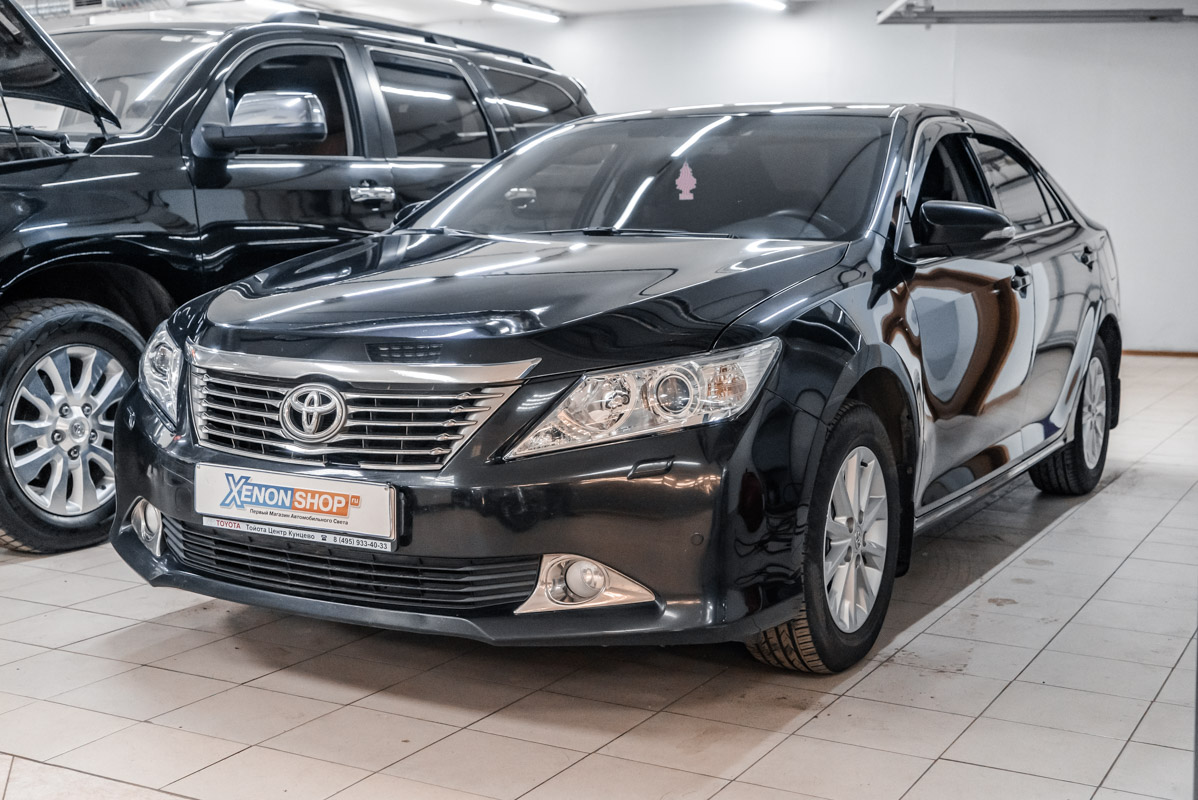 Замена стекол фар Тойота Камри (Toyota Camry) - Установка КсенонШоп в ...