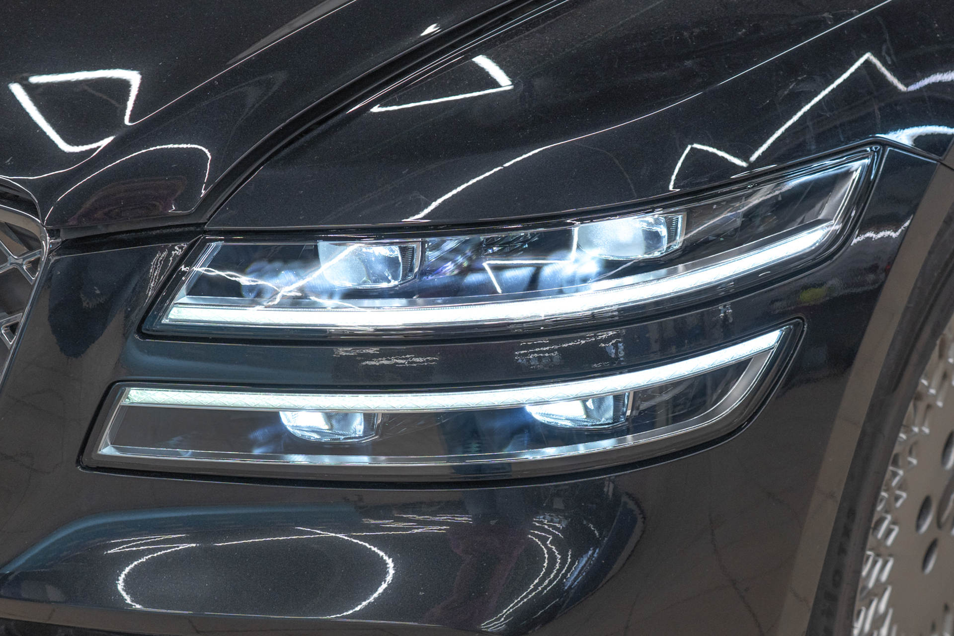 Устранение запотевание фары Genesis G80