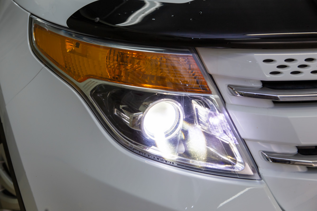 Замена галогеновых ламп Форд Эксплорер (Ford Explorer) на светодиодные ...