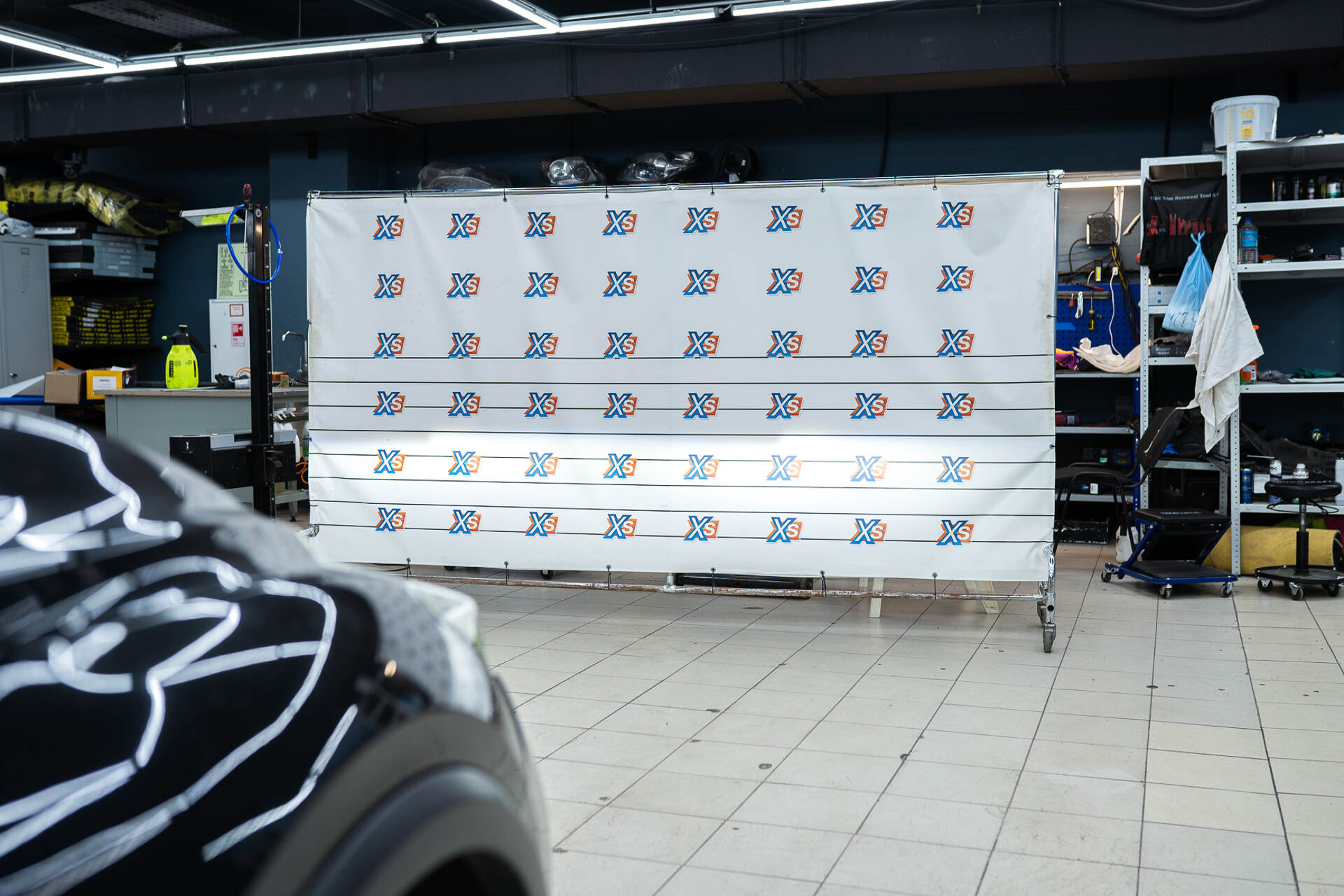 Итоговая светотеневая граница и свет фар с новыми линзами.