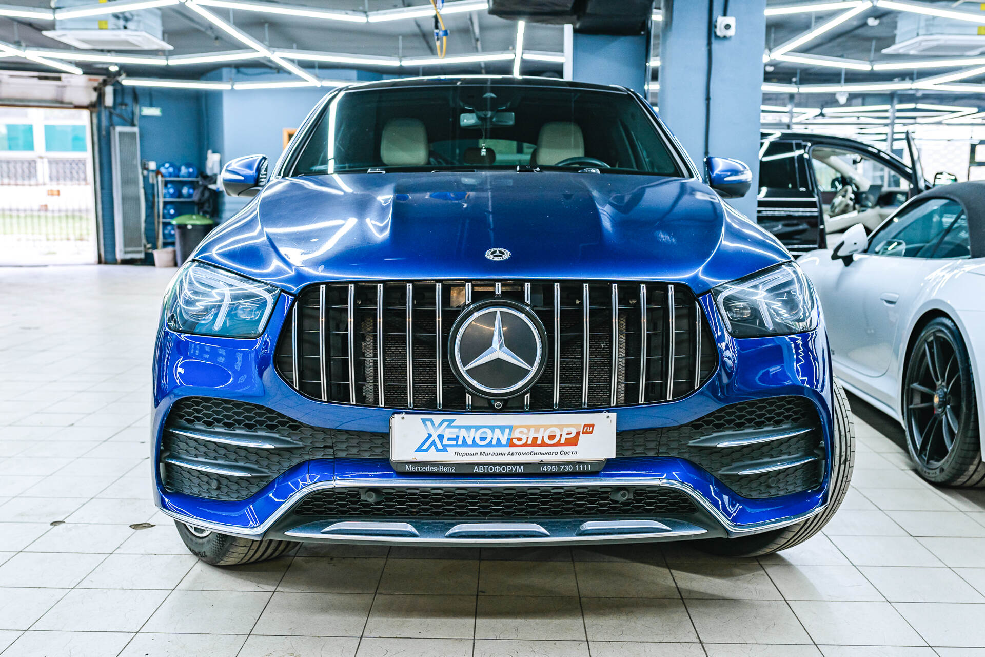 Исходное состояние фары и вид автомобиля в момент обращения.