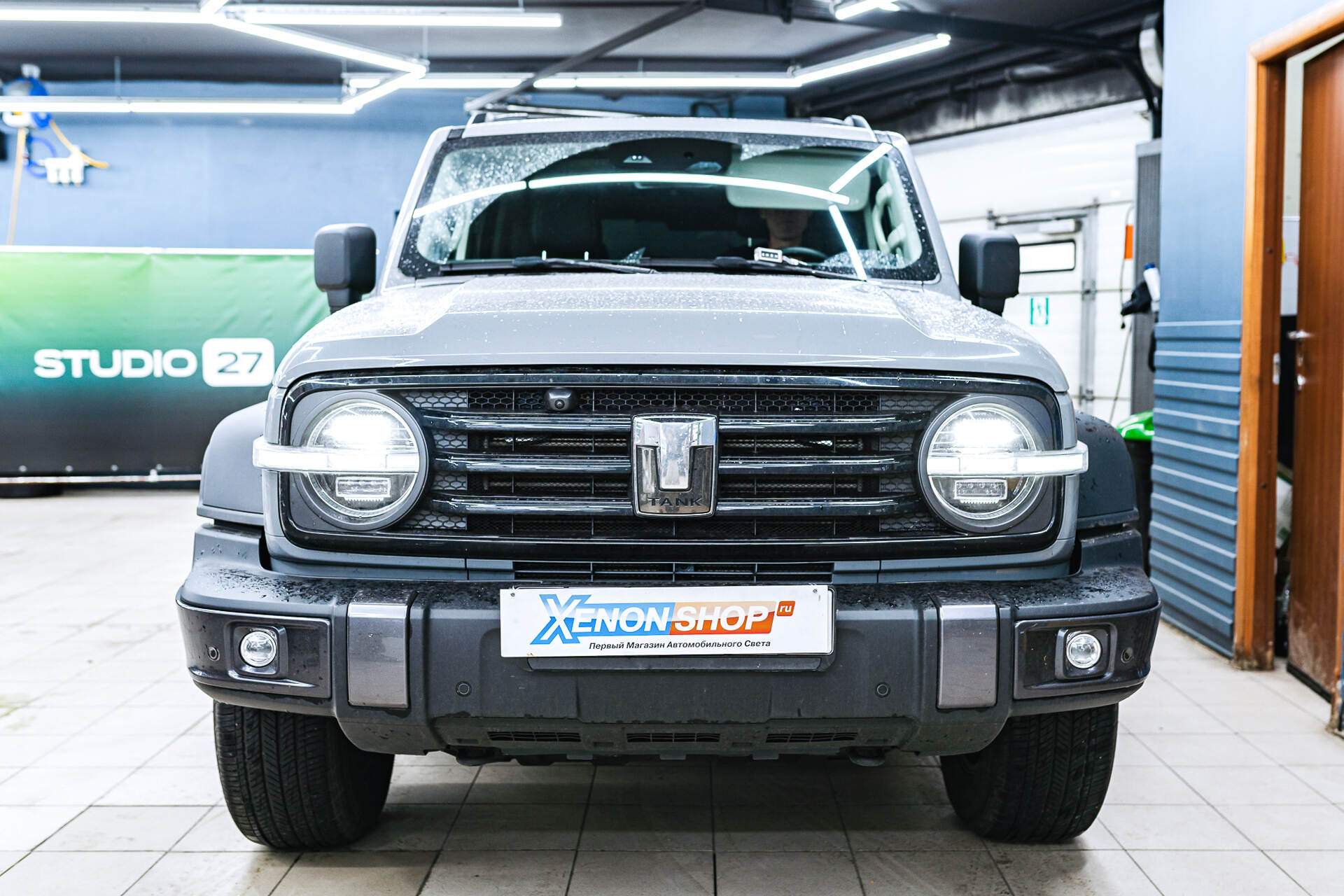 Вид автомобиля после работы.