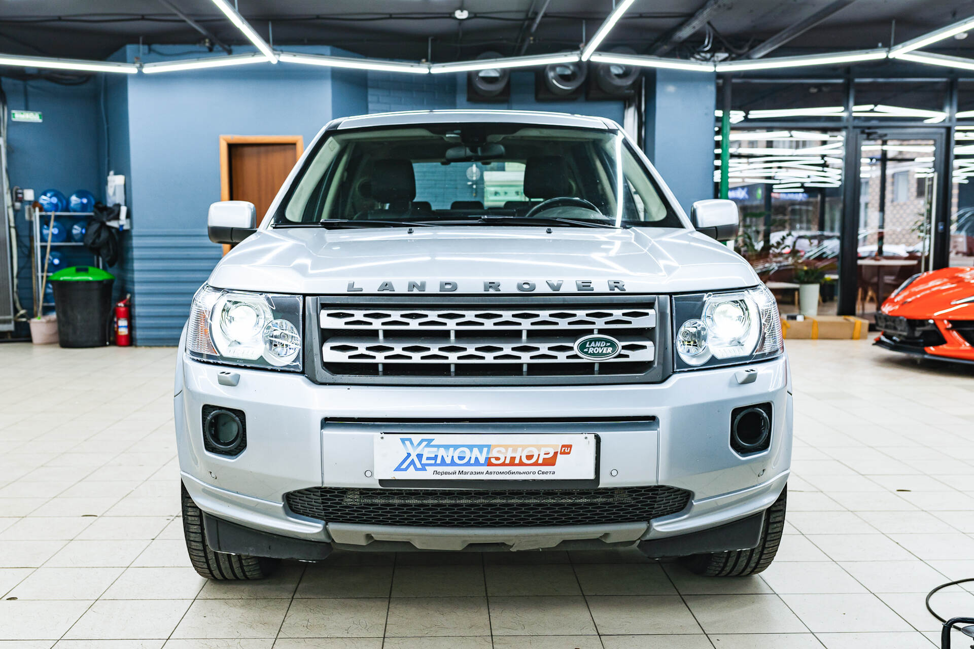 Вид авто после работы.