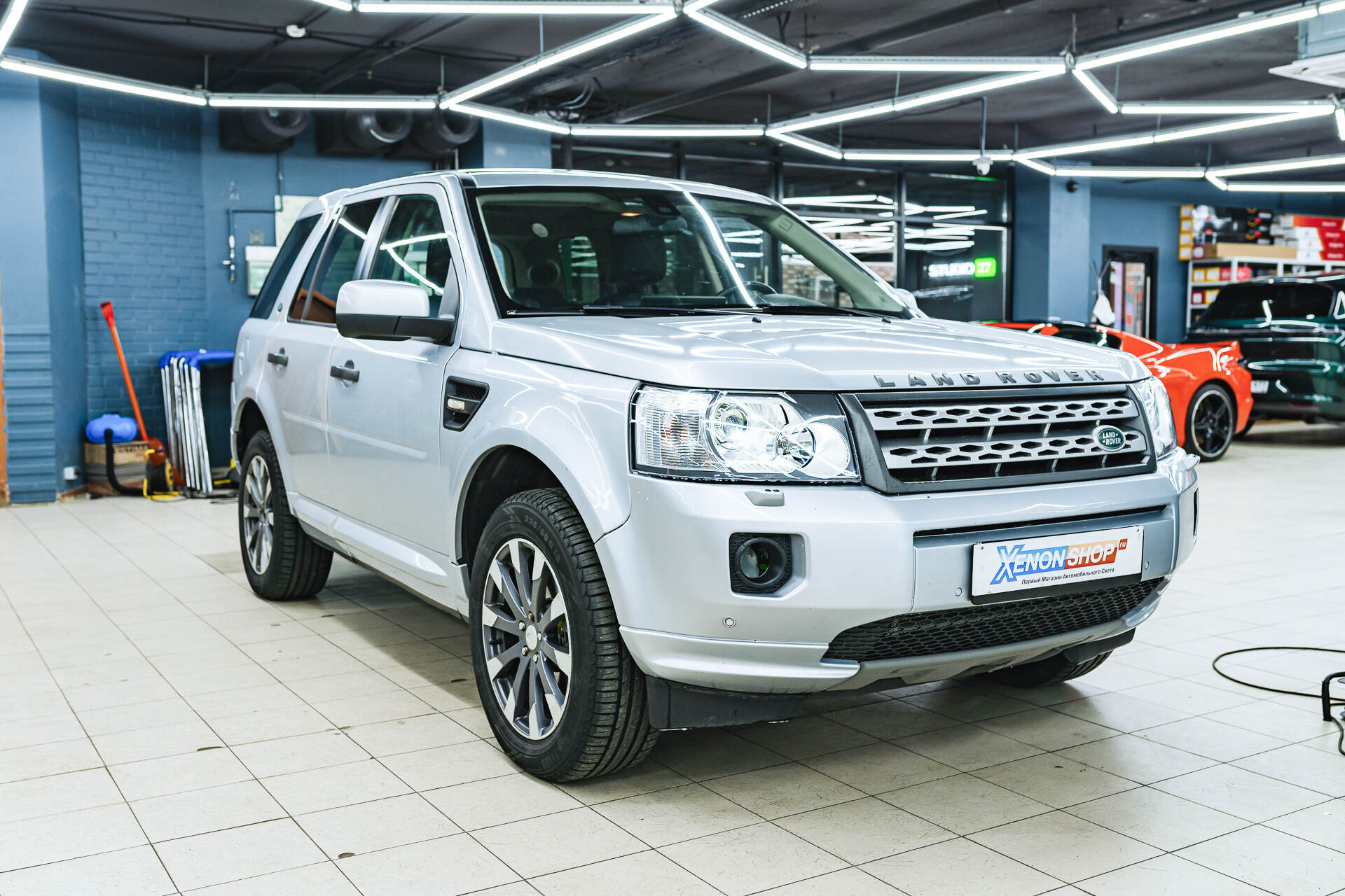 Вид авто после работы.